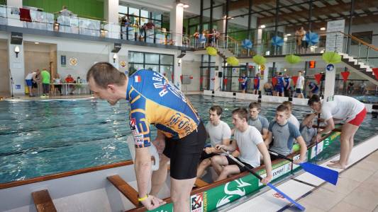 I Otwarte Mistrzostwa Wielkopolski Smoczych Łodzi na basenie
